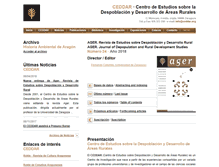 Tablet Screenshot of ceddar.org